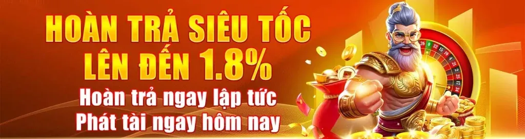 Biểu ngữ hoàn trả tiền cược, giúp người chơi giảm thiểu rủi ro.